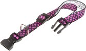 Ferplast Black and Pink Arlecchino Necklace  | 20-56cm x 20mm