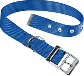 Ferplast Halsband Honden Club 43 Cm Nylon Blauw