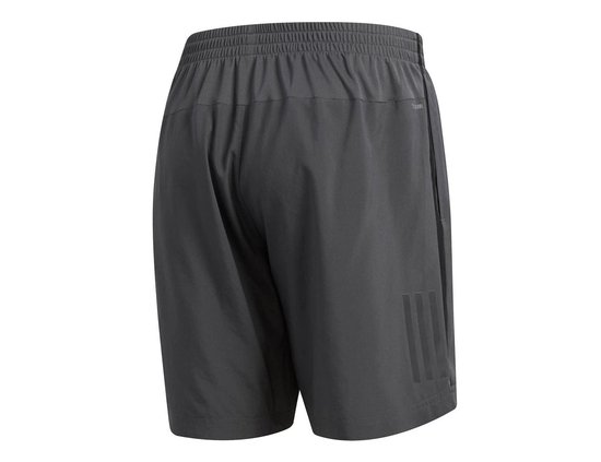 adidas own the run shorts grey