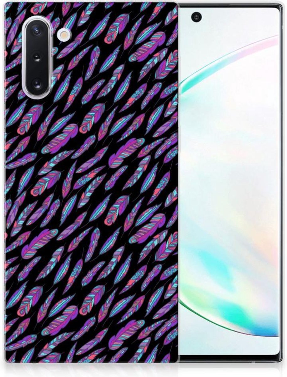 Samsung Galaxy Note 10 TPU bumper Feathers Color