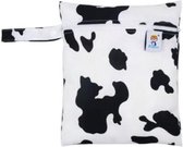 opbergzakje Koe print opbergtasje voor natte dingen of onderweg luierzakje wetbag
