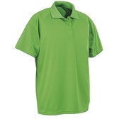 Senvi Sports Performance Sport Polo - Kleur Lime - 3XL Unisex