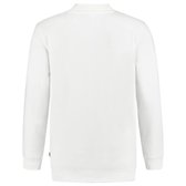 Tricorp Polo Sweater Boord 60°C Wasbaar 301016 Wit - Maat S