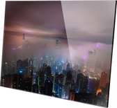 HongKong | China | Plexiglas | Foto op plexiglas | Wanddecoratie | 150 CM x 100 CM | Schilderij | Aan de muur