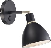 Nordlux Ray Wandlamp Zwart