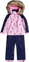 Roxy Paradise Meisjes Skipak - Prism Pink Snow Trip - Maat 4/5