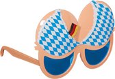 Oktoberfest thema fun/feestbril met Duitse borsten - Verkleed accessoires