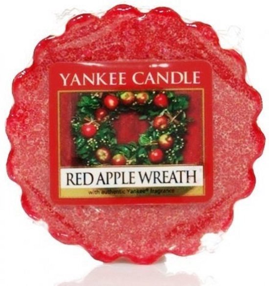 Yankee Candle Red Apple Wreath Tart