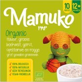 Mamuko biologische pap 12+ mnd. - grof gemalen haver, groene boekweit, gerst, spelttarwe en rogge (4 x 240 gr.)