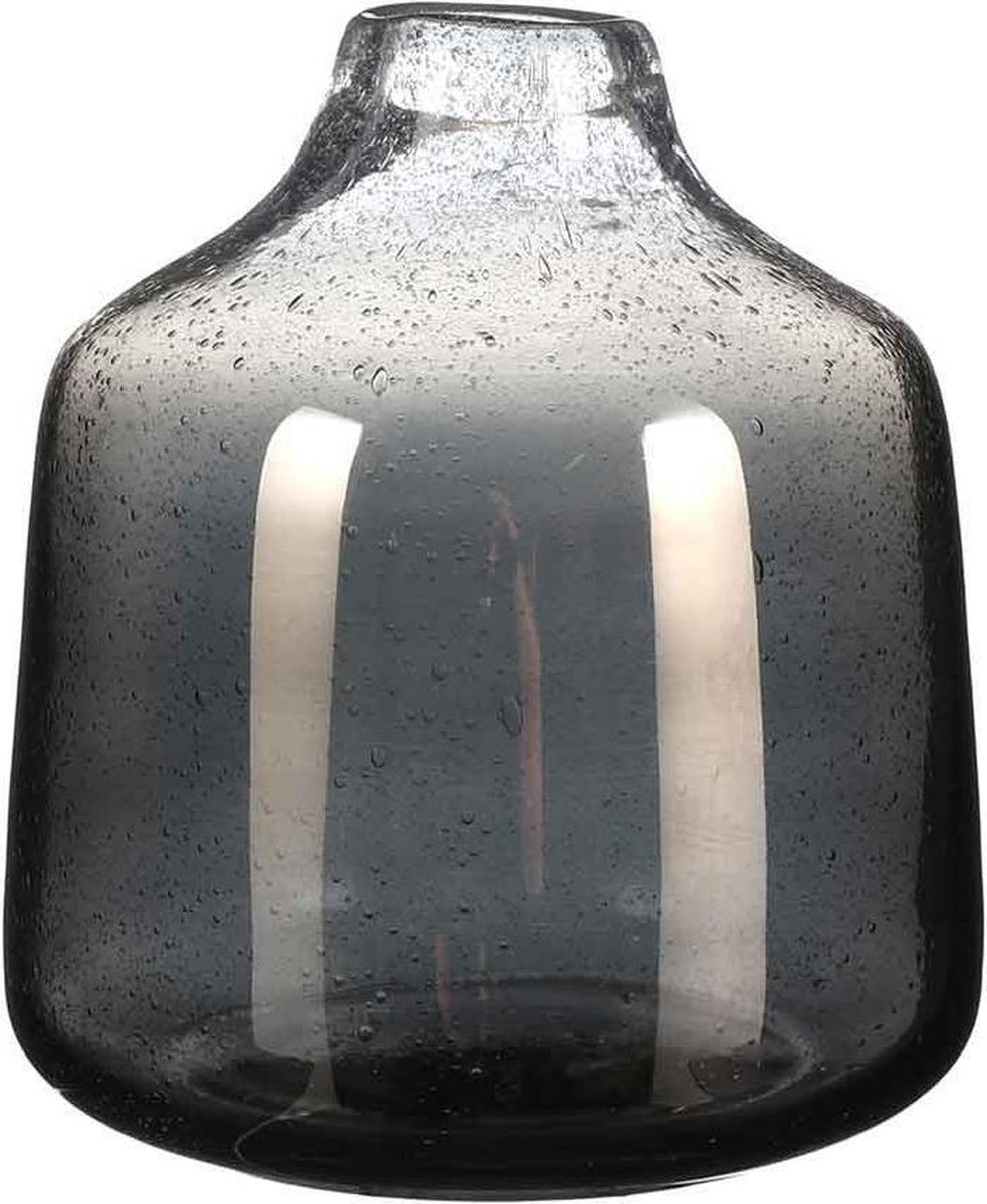 uitroepen Ondraaglijk transfusie Casa Vivante italia vaas glas grijs maat in cm: 20 x 18 - GRIJS | bol.com