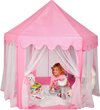 foto van XL Kinder Speeltent - Speelkasteel - Prinses speeltent - Roze -