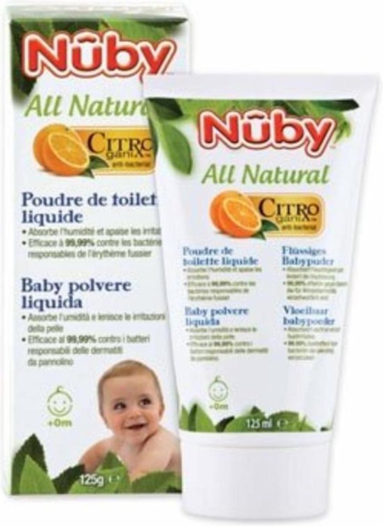 Nuby Citroganix - Vloeibare babypoeder bol.com