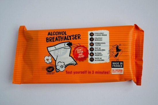 Alcoholtest - stuks - Ademtest NF Keurmerk – Wegwerp Blaastest – Alcohol Adem... | bol.com