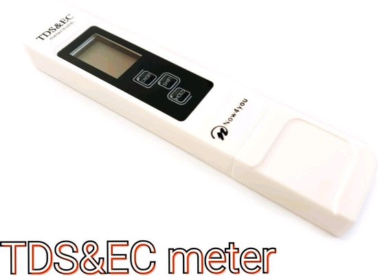 EC / TDS Meter - Accurate Digitale EC en TDS meter geleverd met etui. - now4you