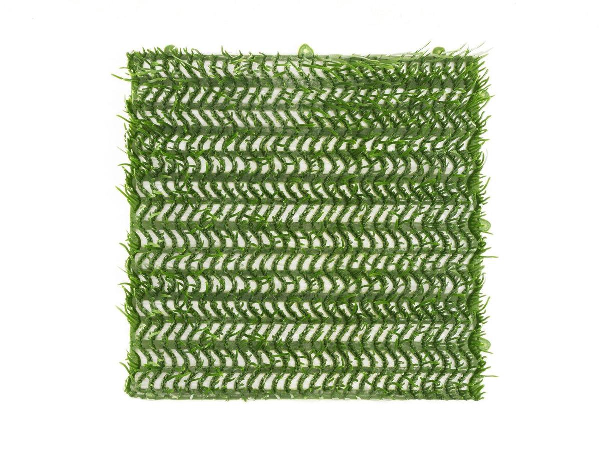 Europalms kunstplant gras grass tile, sun, 25x25cm