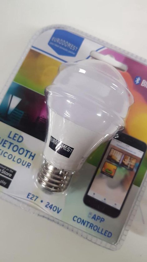Vertrek Geef rechten zak LED Bluetooth Multicolour - Lamp | bol.com
