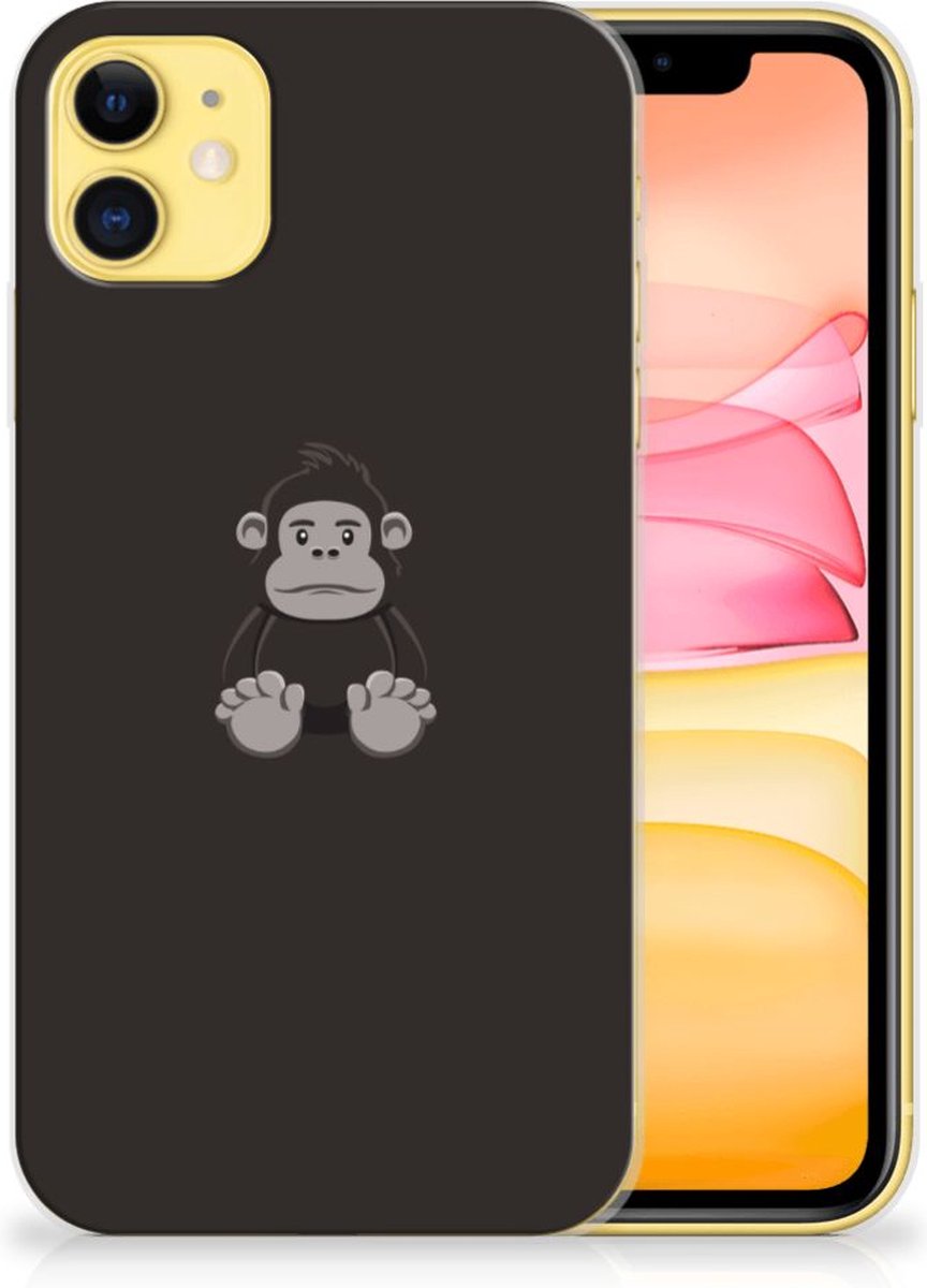 Apple iPhone 11 Telefoonhoesje met Naam Gorilla