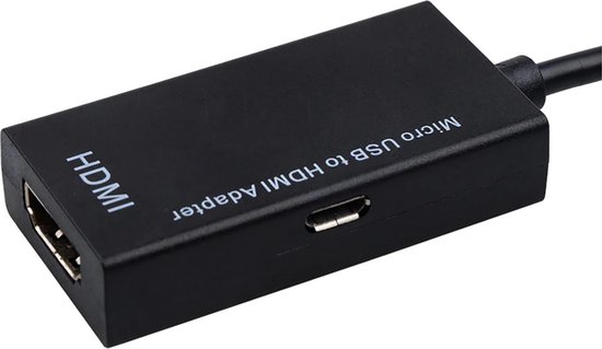 Bol Com Micro Usb Naar Hdmi Adapter 1080p Tv Adapter Voor Oa Samsung Galaxy Note S En Sony