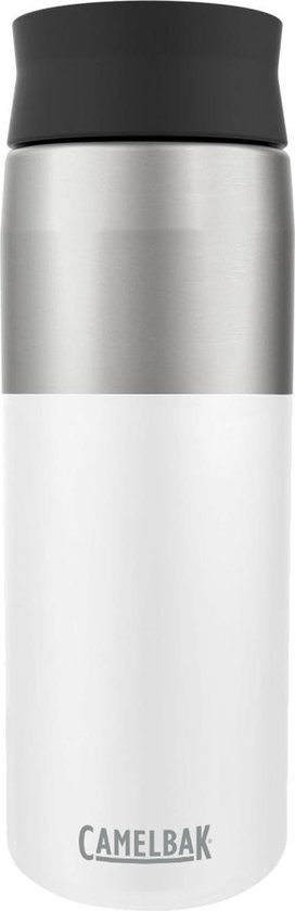 CamelBak Hot Cap vacuum stainless - Isolatie Koffiebeker / Theebeker - 600 ml - Wit (White) - Roestvrij Staal
