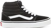 Vans Ward Hi Sneakers - (Suede/Canvas) Black/White - Maat 31