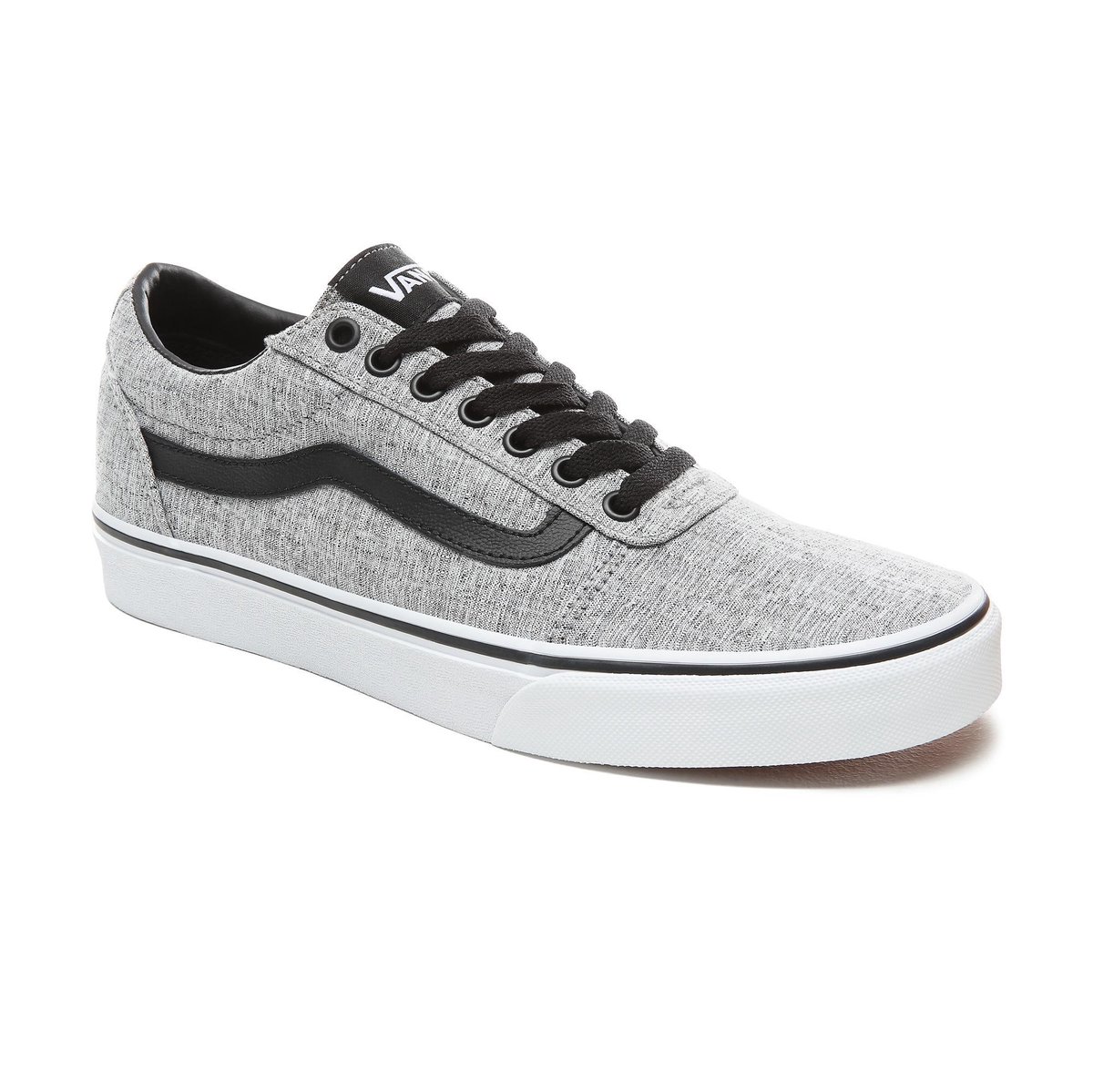 vans ward textile gray