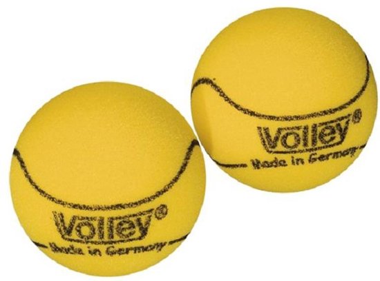 Foam Tennisbal | dia 90 mm | Merk Volley |5 Stuks | Dynamic Tennis