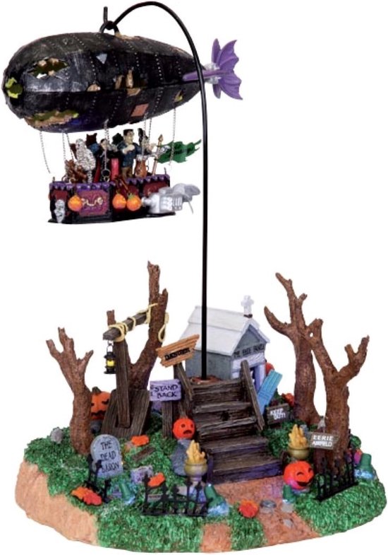 Lemax - Dreaded Zeppelin - With 4.5V Adaptor