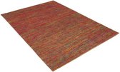 Modern tapijt - Miles groen - rood 290x190cm