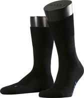 FALKE Run anatomische pluche zool katoen sokken unisex zwart - Maat 35-36