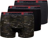 Superdry Sportonderbroek - Maat XXL  - Mannen - zwart/grijs/groen