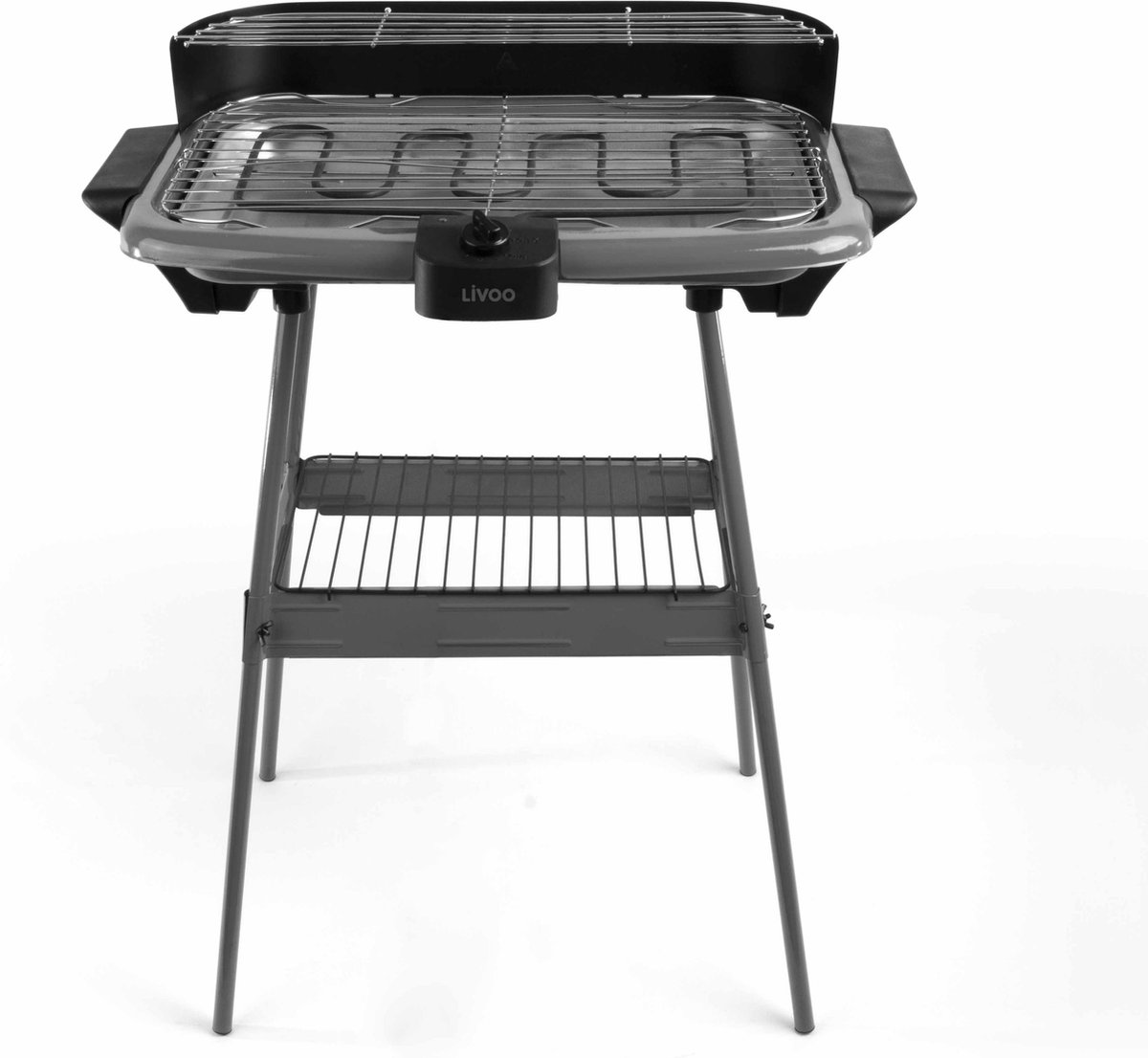 | Livoo Elektrische Barbecue DOM297G Grijs Excellent Electrics Elektrische barbecue (staand model