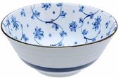 Tokyo design studio - blauw/Wit kom - mixed bowls 15x6.8cm