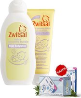 Zwitsal Extra GH Rijke Bodylotion 200ml en Zwitsal Baby Extra Gevoelig Huidje Babycreme 75ml + Oramint Oral Care Kit