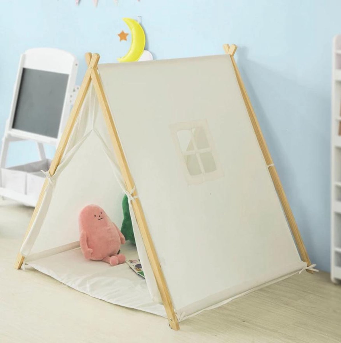 Urban Living Tipi speeltent voor kinderen - 120 x 120 x 150 cm