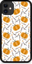 iPhone 11 Hardcase hoesje Pumpkins - Designed by Cazy