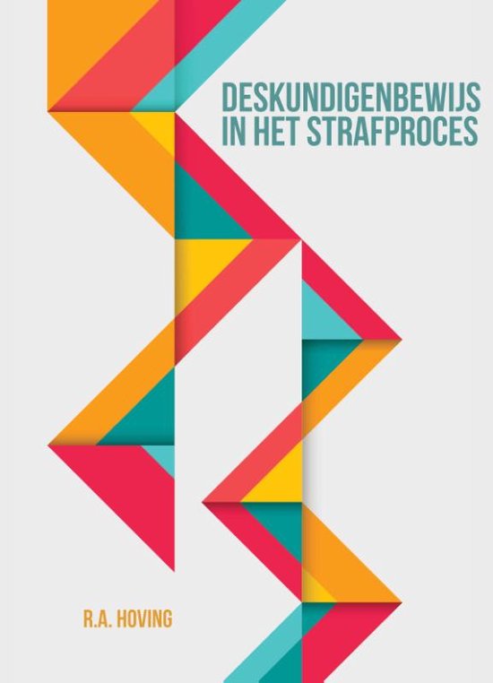 Deskundigenbewijs in het strafproces - cover