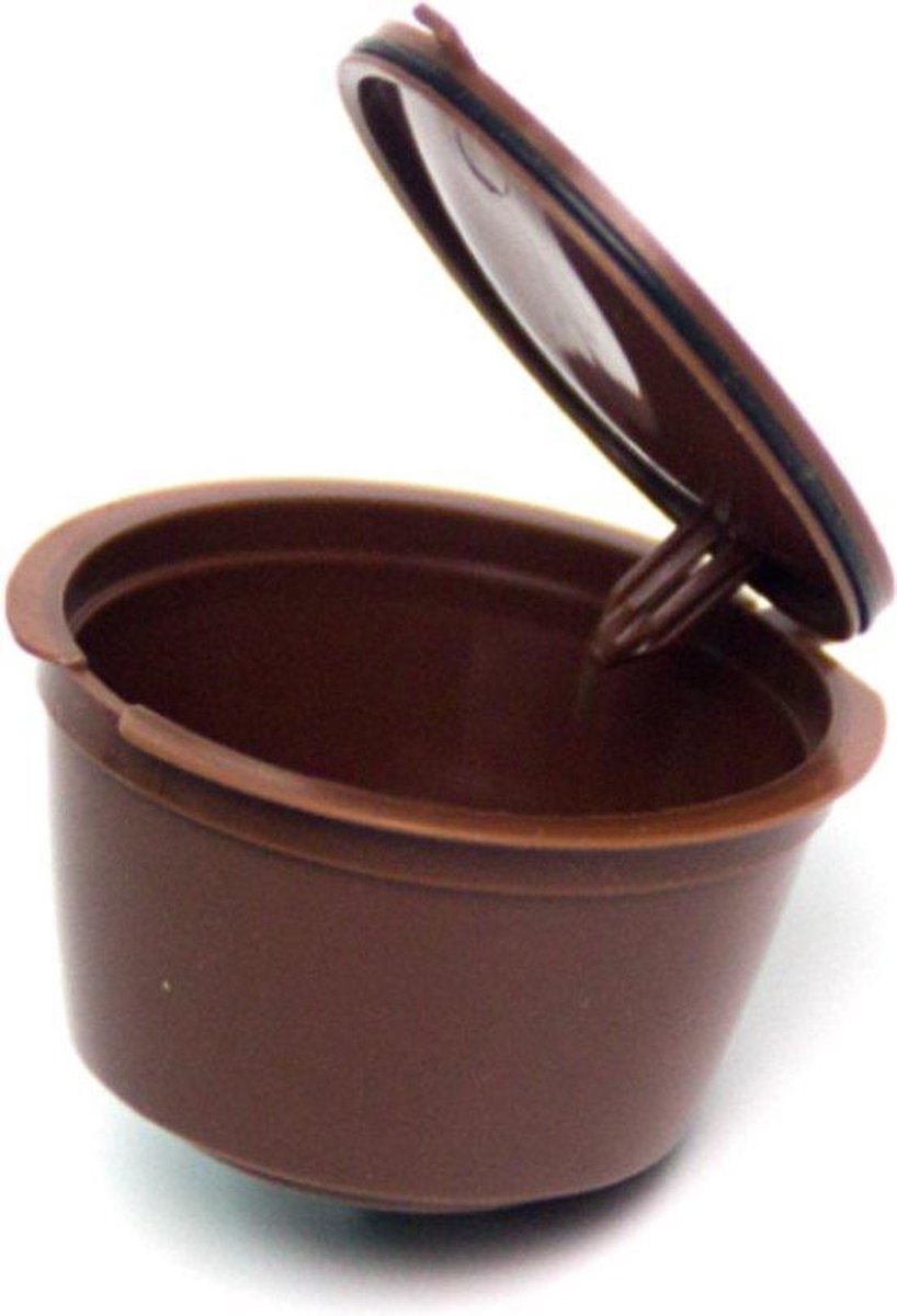 Set van 3 Dolce Gusto Cups - Herbruikbaar + schepje en borsteltje