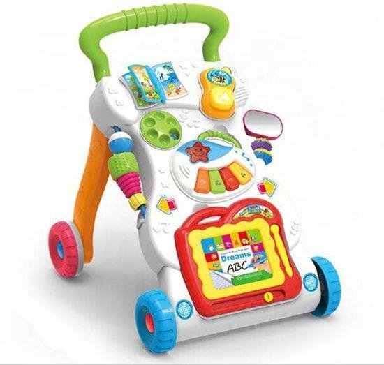 gegevens Ontbering galblaas Loopwagen - Baby walker - Baby speelgoed - Loopsteun kind - Leren lopen -  Met muziek | bol.com