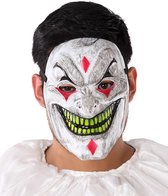 ATOSA - Plastic demonische clown masker voor volwassenen - Maskers > Half maskers