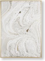 Art for the Home | Grijs Marmer Luxe - Canvas - 70x50 cm