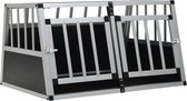 Hondenhok Aluminium 89x69x50cm (Incl Hondentouw) - Hondenhuisje - Honden hok