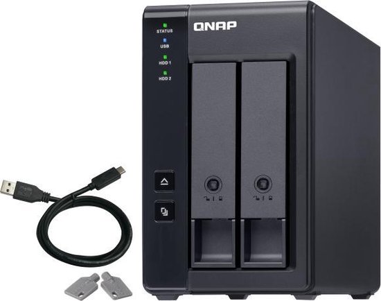 NAS Network Storage Qnap TR-002 Black — afbeelding 5