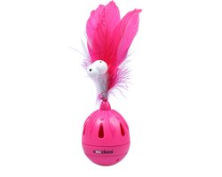 Coockoo cattoy tumbler tuimelaar roze 7x7x19,5 cm