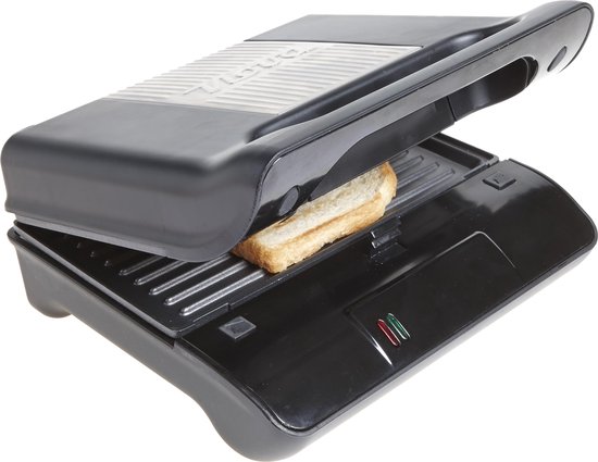 Nova Multi & Sandwich Grill Compact Pro - Contactgrill, Tosti Apparaat & Wafelijzer - 700 Watt - 6 Verwisselbare Platen - RVS - Compacte Multifunctionele Grill van Nova — afbeelding 3