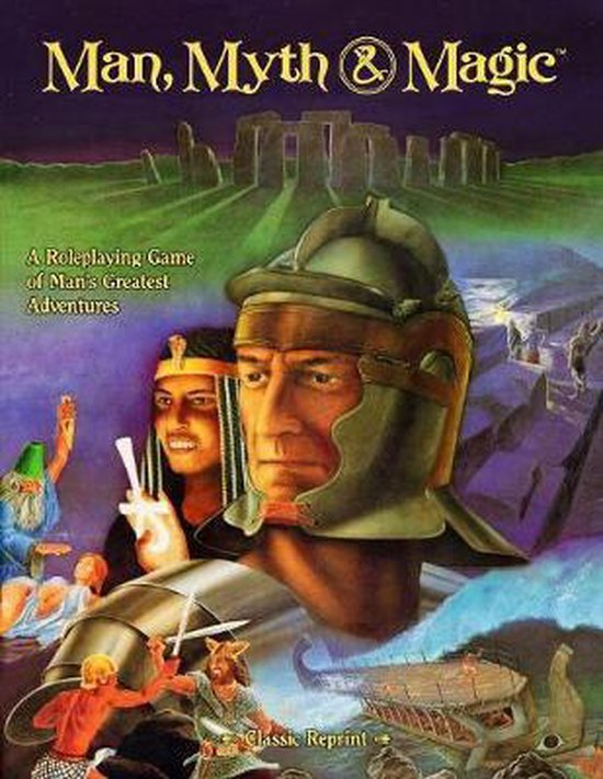 Man, Myth & Magic- Man, Myth & Magic RPG (Classic Reprint) - cover