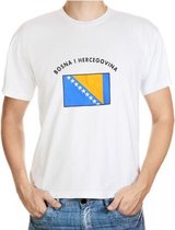 Bosnia and Herzegovina t-shirt met vlag L