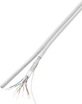 Conrad Components H21204C13 Netwerkkabel CAT 5e SF/UTP 8 x 2 x 0.196 mm² Wit 10 m