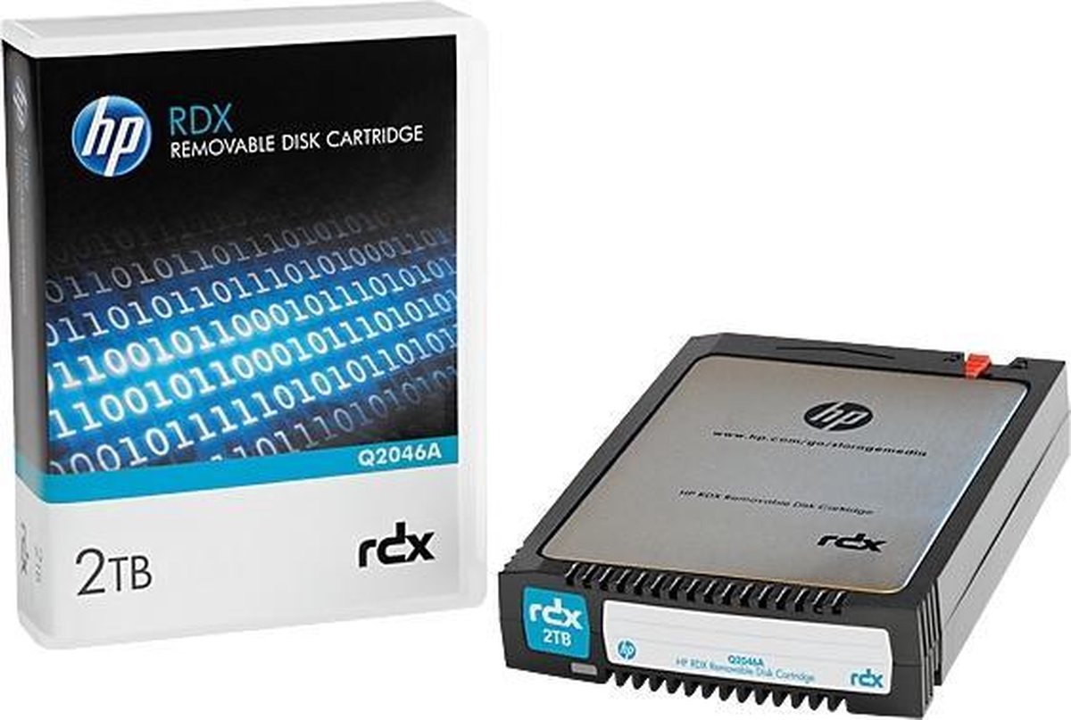 HP 2TB RDX Removable Disk Cart, Q2046A