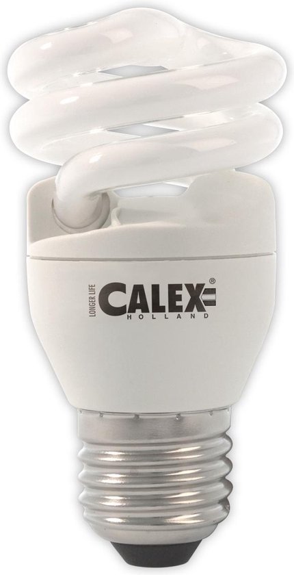 verlangen Higgins Aanvankelijk Calex spaarlamp spiraal 8W (vervangt 47,5W) grote fitting E27 daglicht |  bol.com