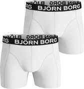 Björn Borg boxershorts Core - 2-pack - wit -  Maat: S